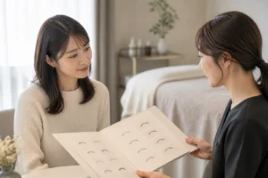 MRIや検査前にまつげエクステは外す？事前確認とオフ予約のポイント