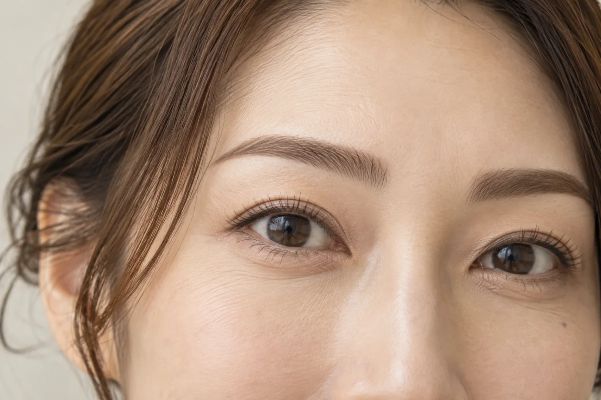 写真に写る眉が濃く見える？形を変える前の色選び