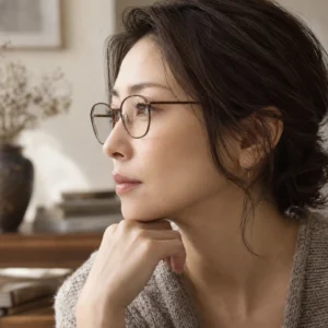 まつげが眼鏡に当たる？次回のデザインで伝えたいこと